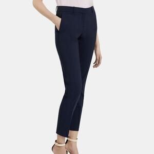 Theory Dark Blue Women's Slim Trousers